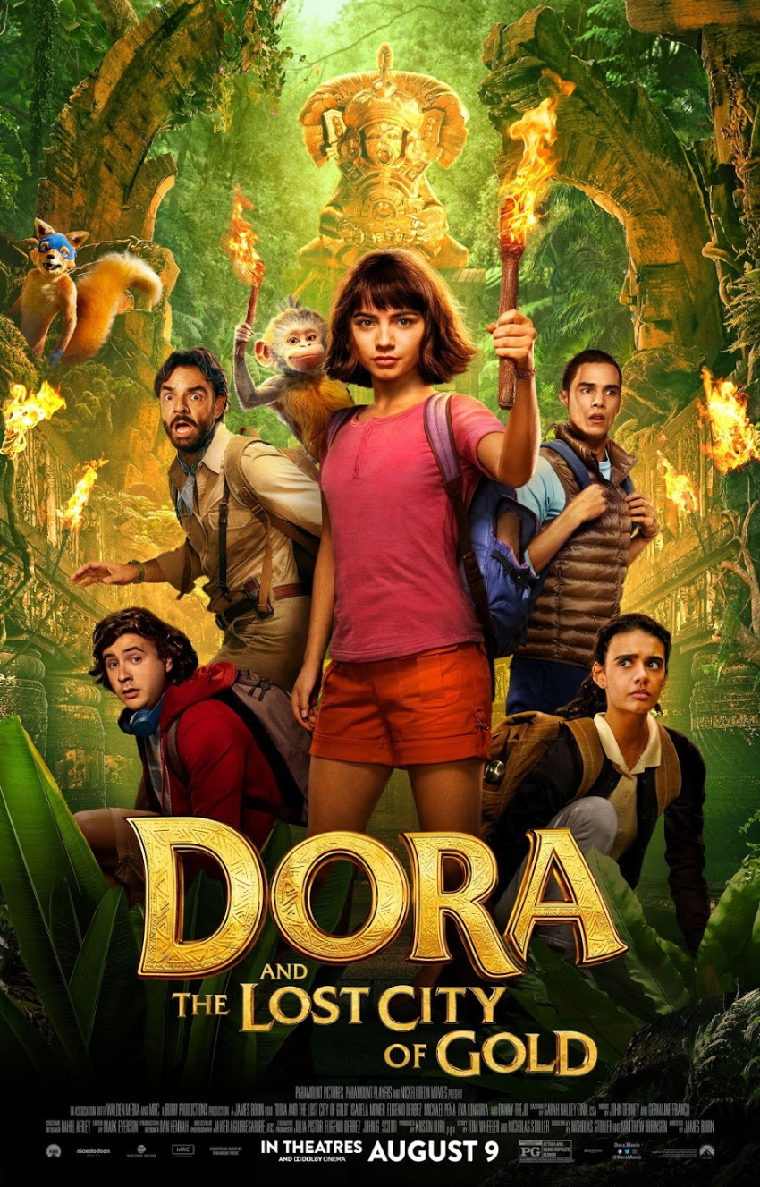 Dora and the lost city of gold movie poster.