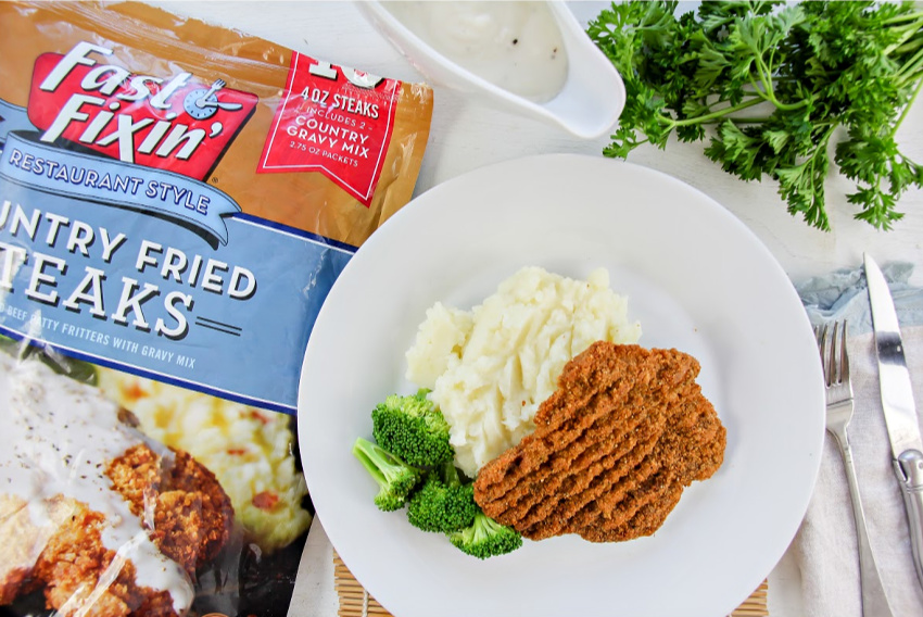 Fast Fixin country fried steaks