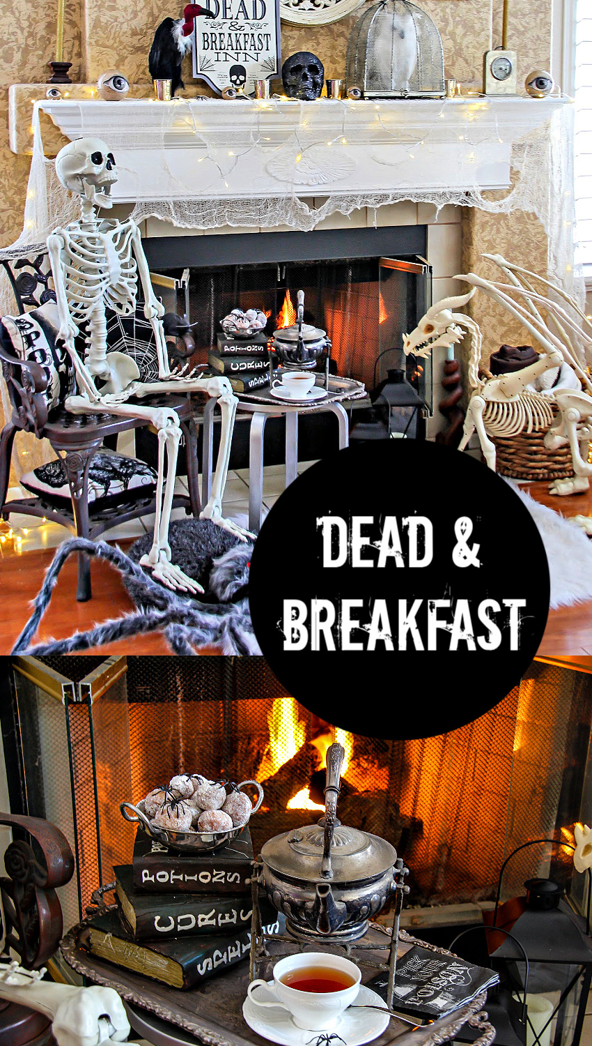 Dead and Breakfast Inn Pinterest image.