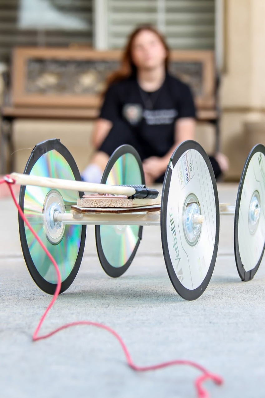 Instructions for building a mousetrap car for science class that works.