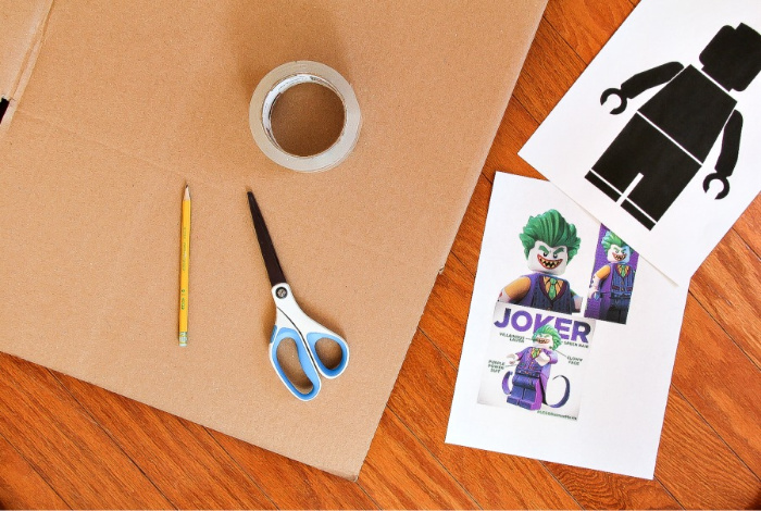 supplies needed to make a joker pinata