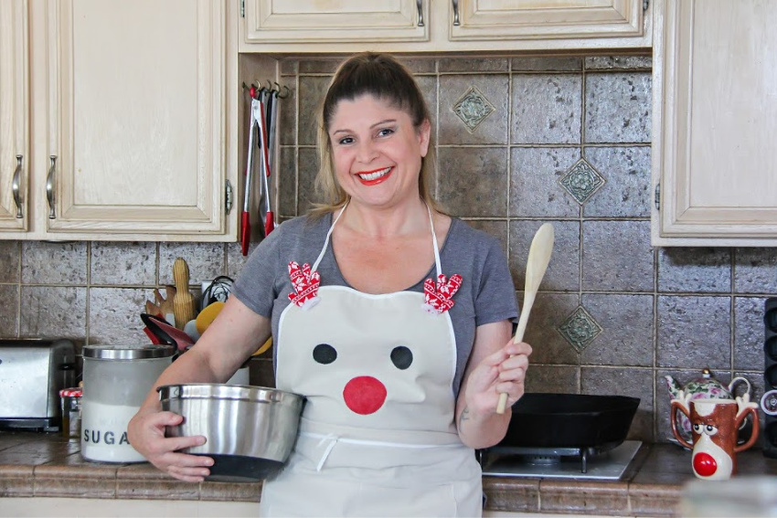 reindeer apron