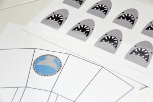 Shark Bait Snack Tubs With Free Printable | Tonya Staab