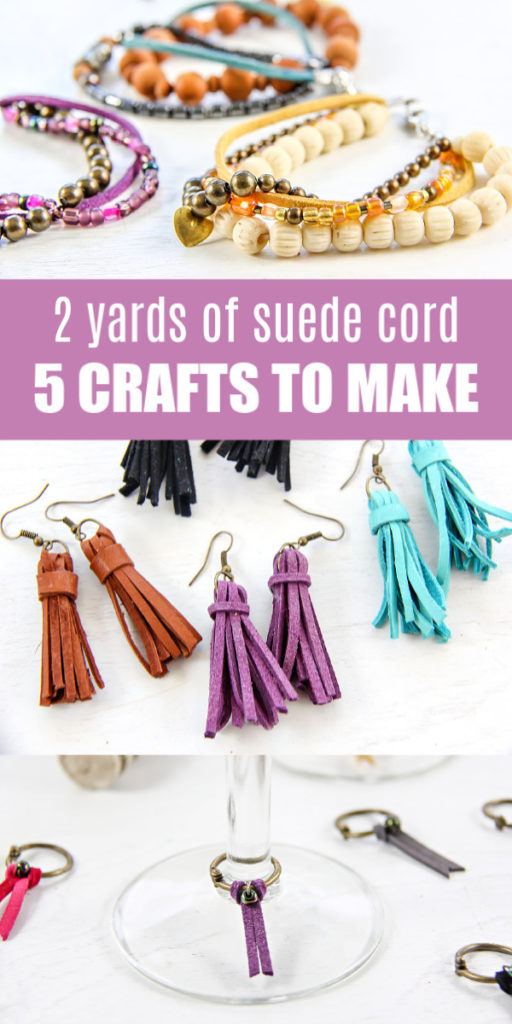 Suede Cord Crafts You Can Make With 2 Yards Tonya Staab
