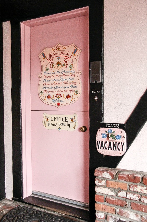 entrance to the Hofsas House in Carmel