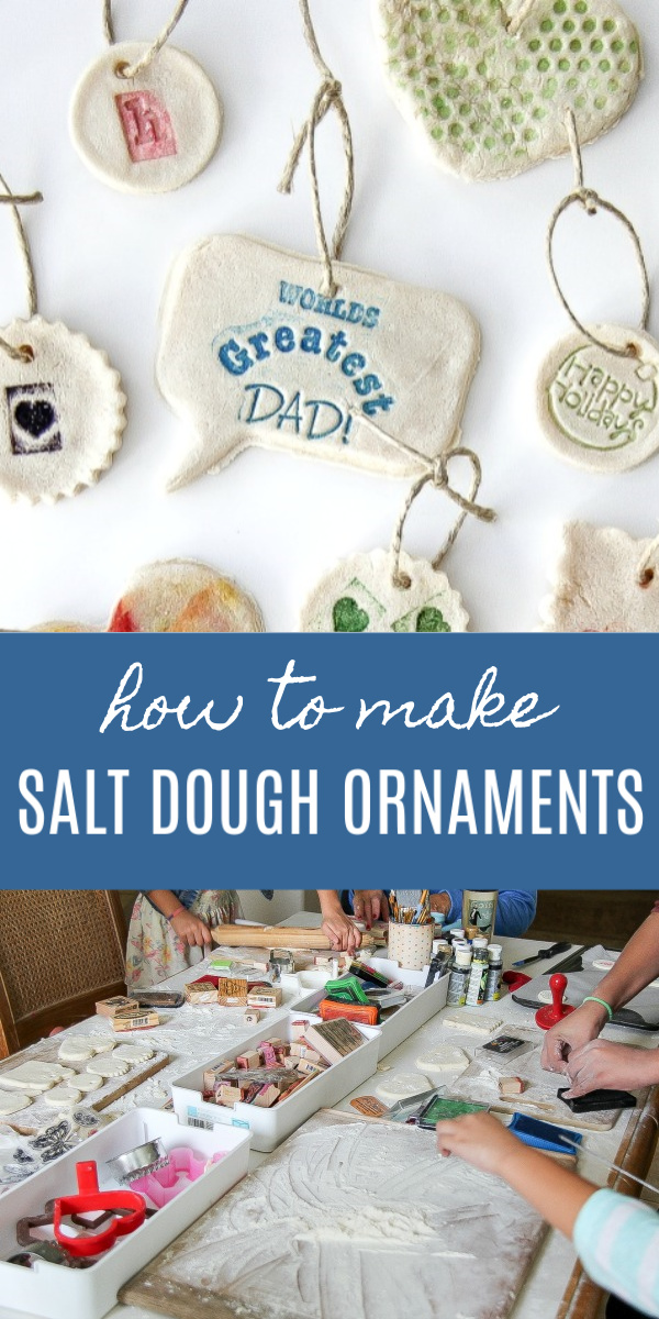 salt dough ornaments Pinterest image
