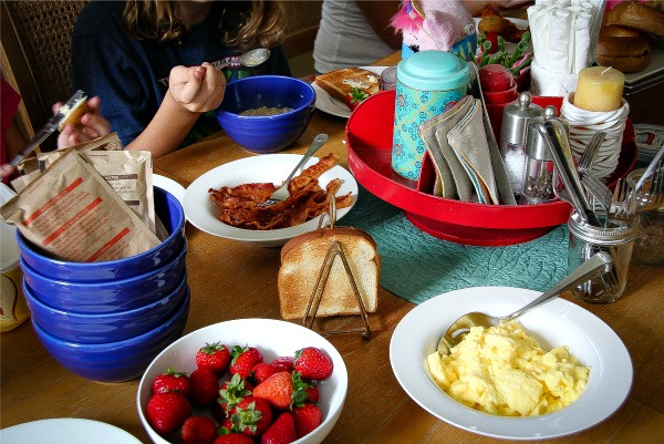 sleepover breakfast foods