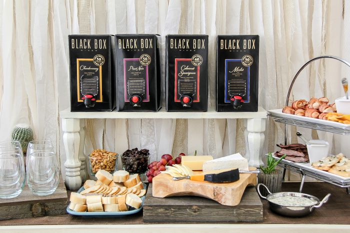 black box wines with food for wine pairings