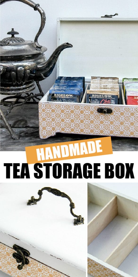 How to Make a Box to Store Tea Bags Tonya Staab
