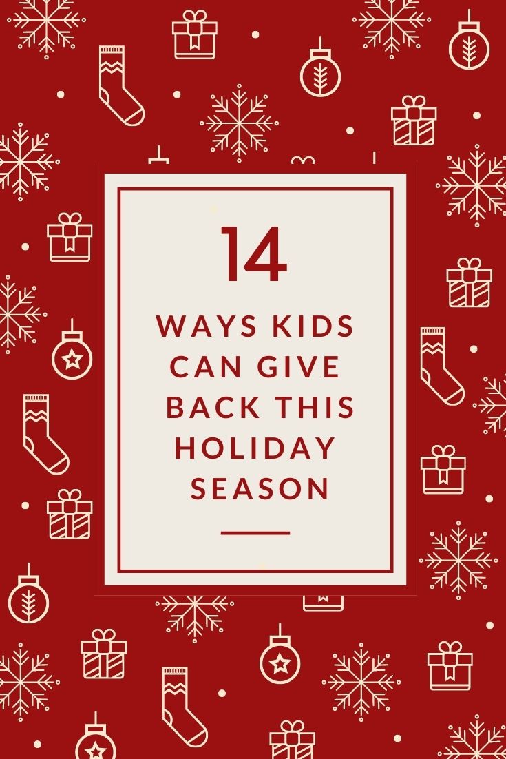 14 ways kids can give back this holiday season
