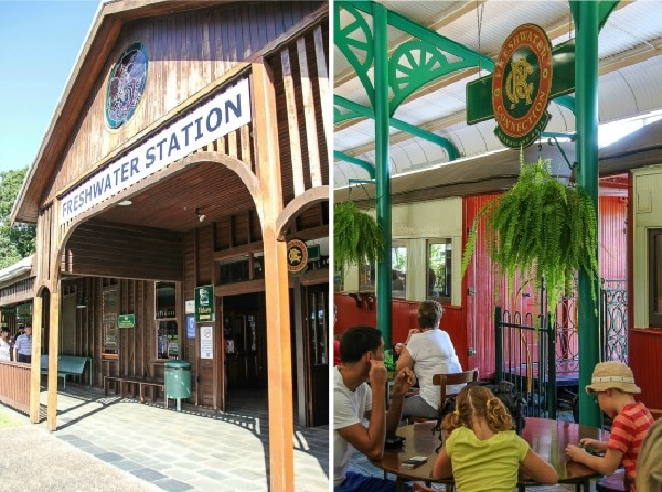Freshwater Railway Station cafe 