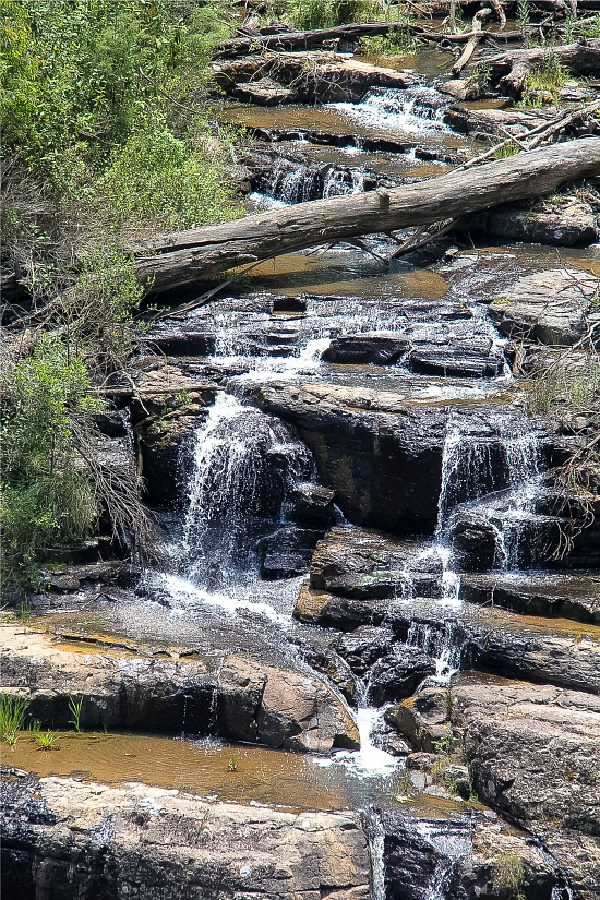 masons falls kinglake national park in victoria australia