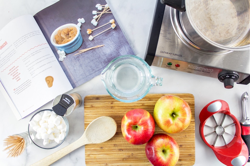 ingredients to make gross earwax snacks science experiments with kids