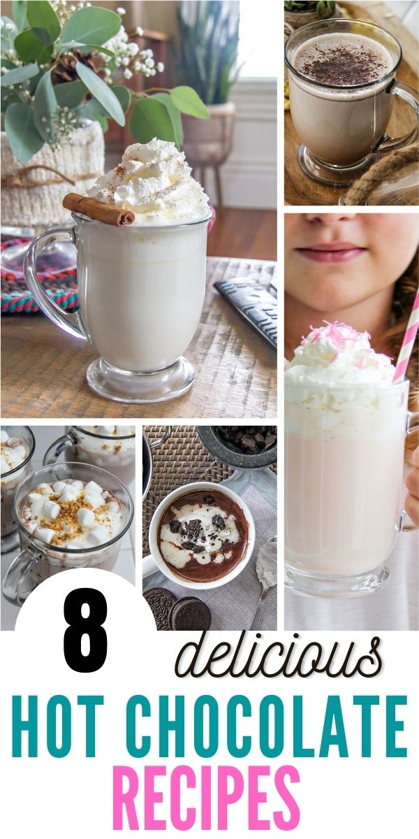 hot chocolate recipes pinterest