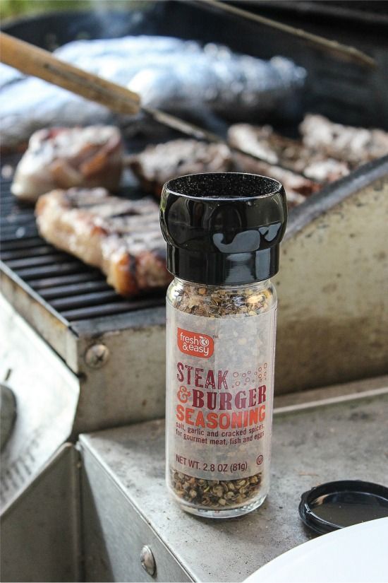 fresh and easy steak and burger seasoning