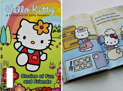 Hello Kitty baking book for kids