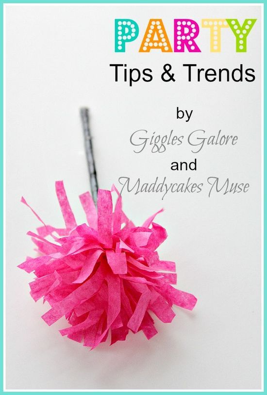 Party tips, ideas, and trends from party planning experts.