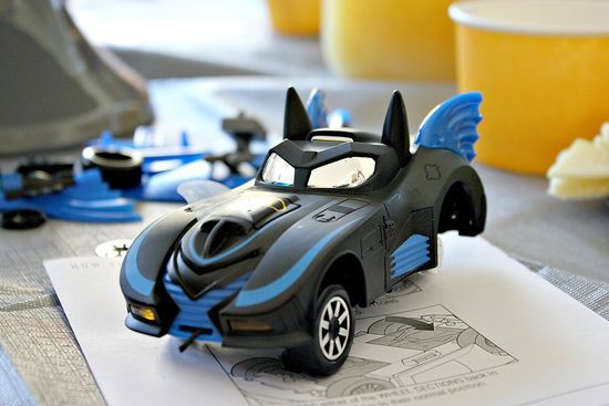 An Xtreme Customz Batmobile that has been built. 