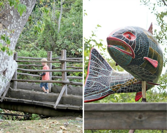 Things to do with kids at El Capitan Canyon in Goleta California.