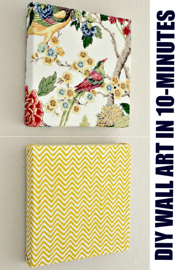 DIY wall art for the home pinterest image