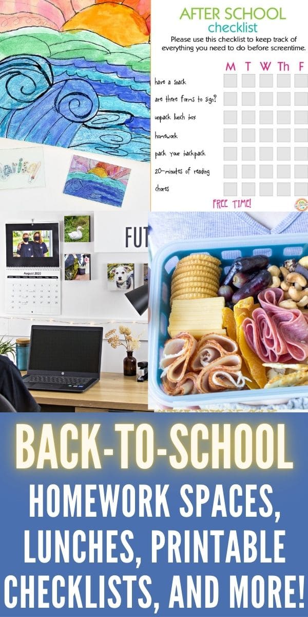 back to school pinterest image