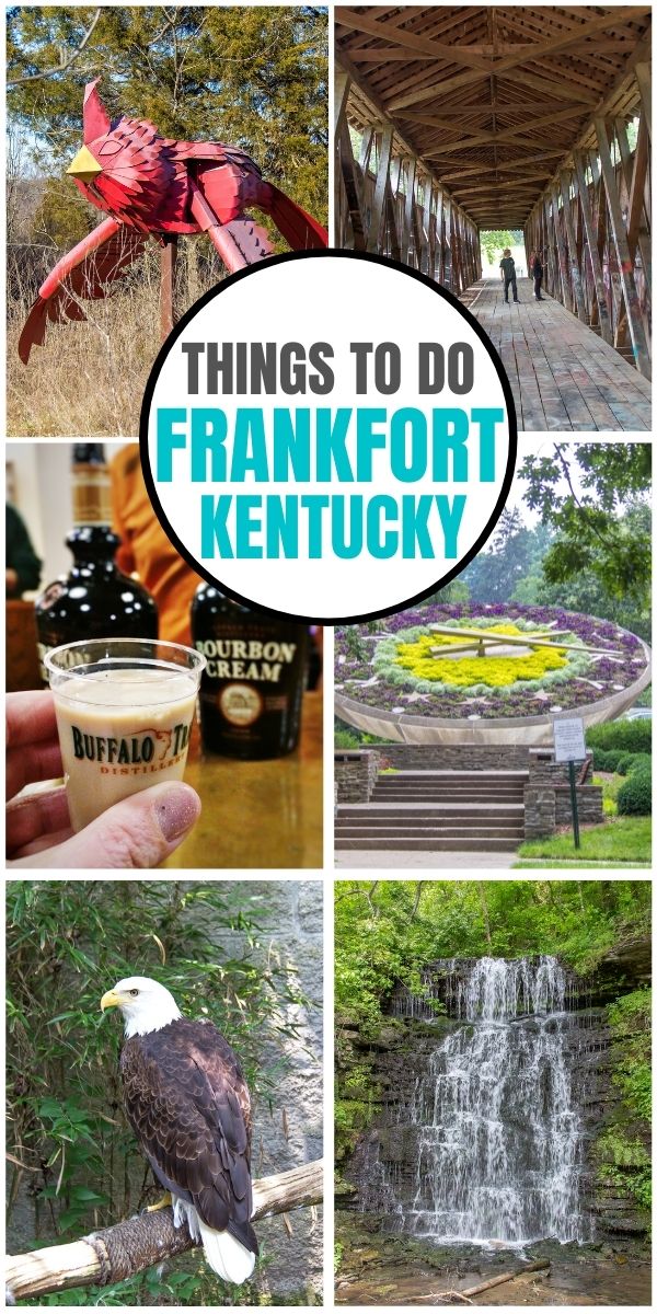 Things to do in Frankfort KY Pinterest image