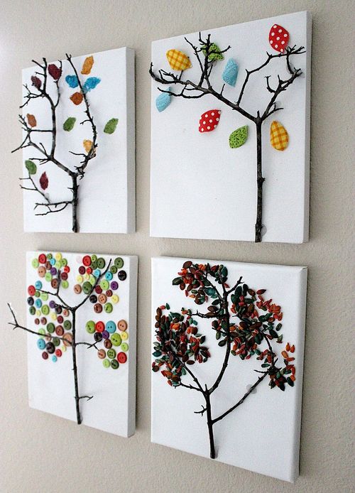 easy fall tree craft ideas for kids to make