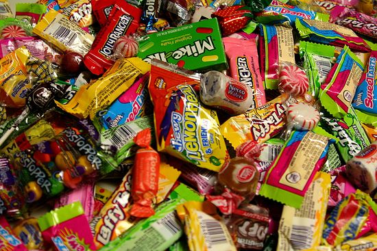 what to do with leftover halloween candy