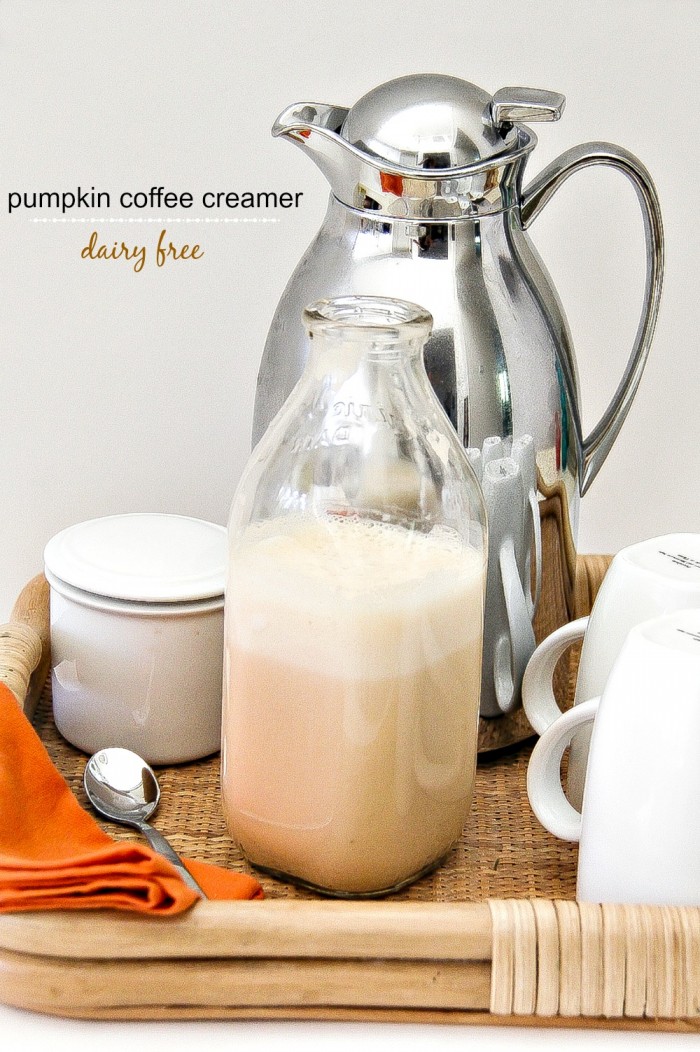 dairy free pumpkin spice coffee creamer recipe