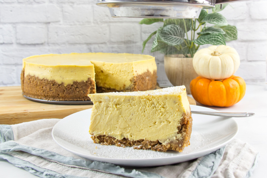 gluten-free pumpkin cheesecake recipe for fall