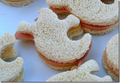 ghost sandwiches for halloween
