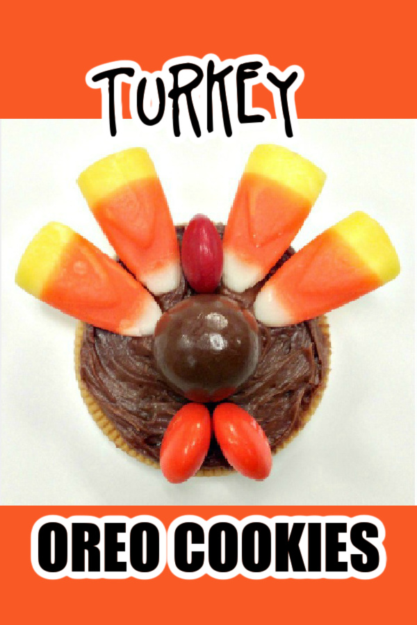 turkey oreo cookies Pinterest image