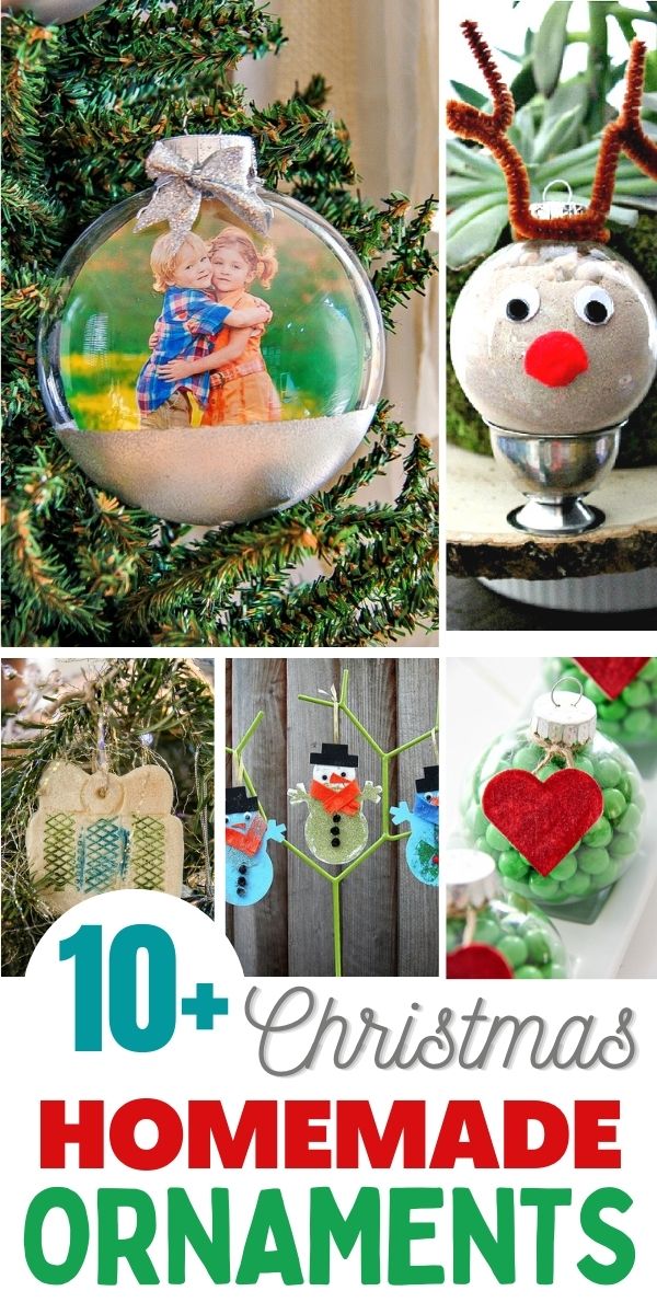 DIY Christmas ornaments Pinterest image