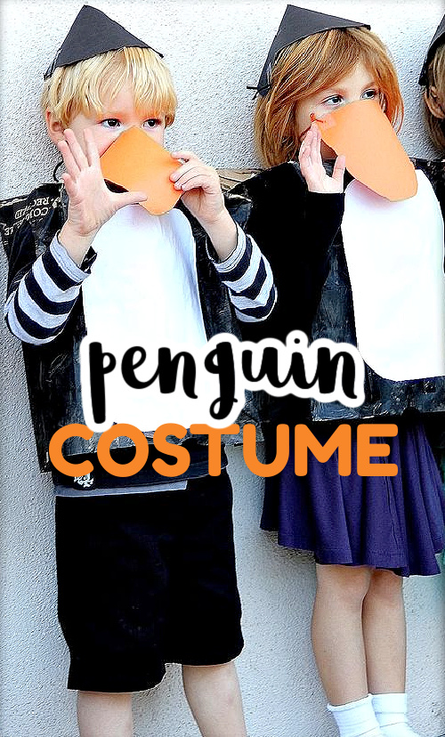 diy penguin costume Pinterest