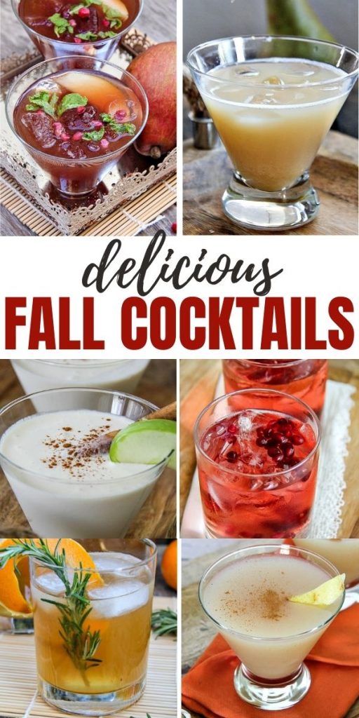 fall cocktails Pinterest