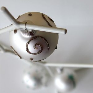 Easy Glitter Glue Ornaments for Christmas | Tonya Staab