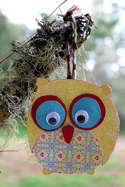 diy owl ornament