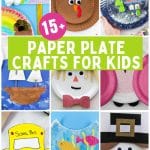 paper plate crafts for kids collage image for pinterest