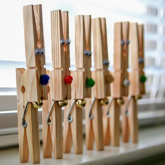 reindeer pegs for christmas cards