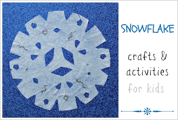 snowflake crafts and activities for kids
