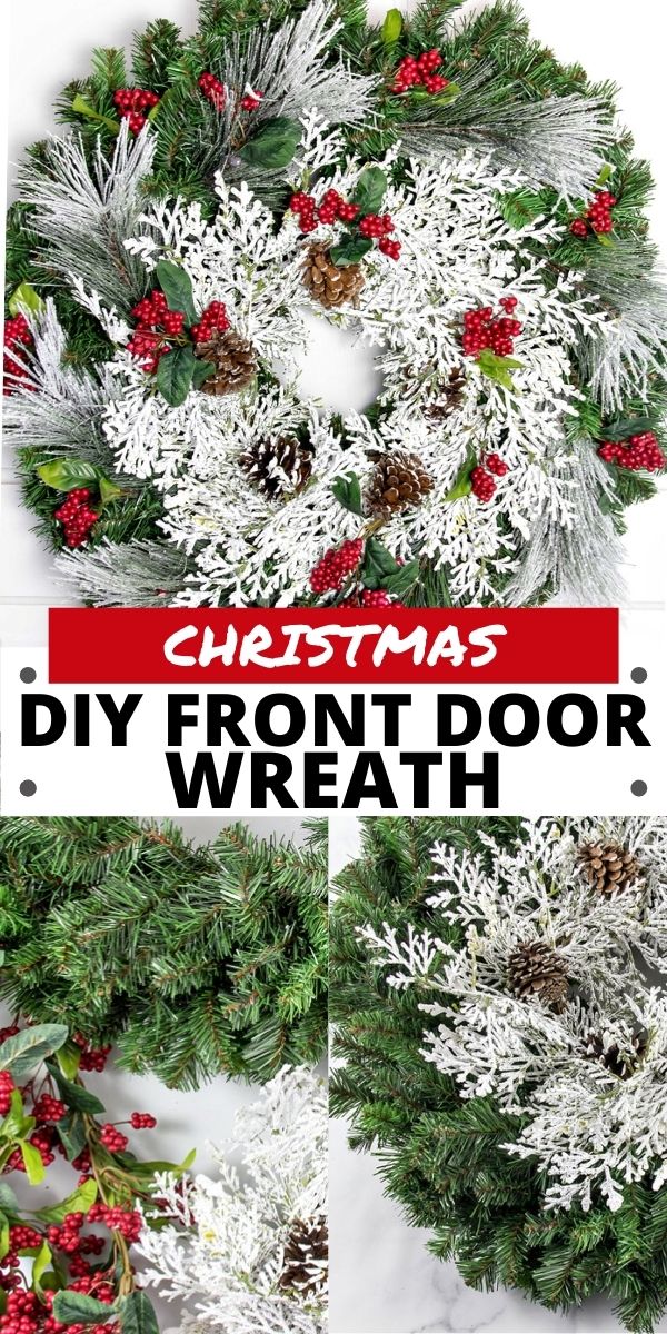 diy christmas wreath pinterest