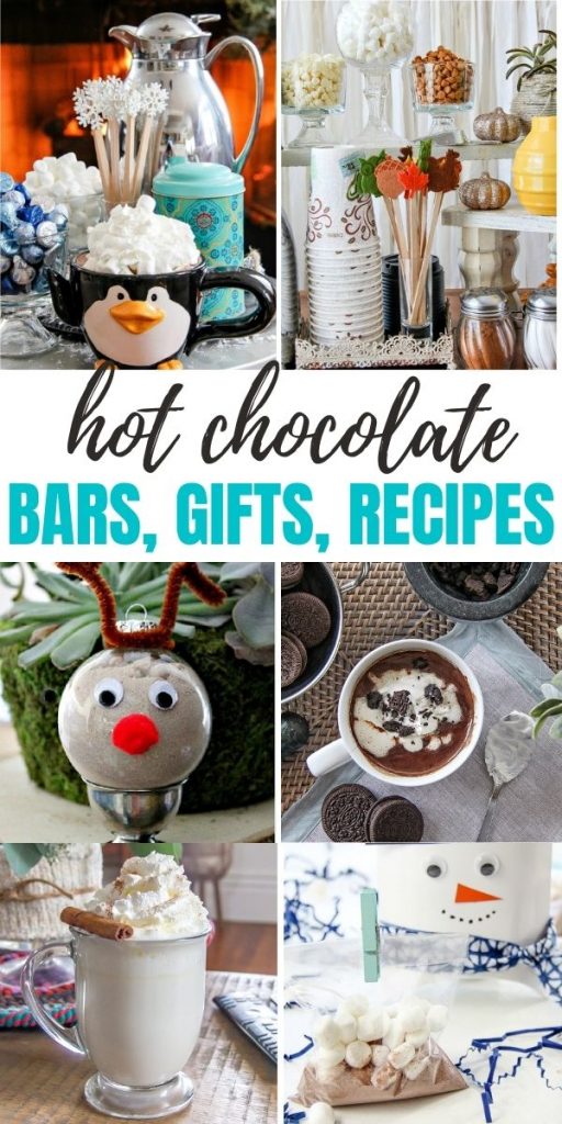 hot chocolate bars, gift ideas, recipes pinterest