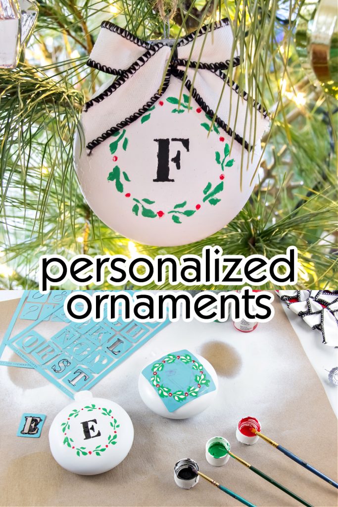diy personalized christmas ornaments pinterest