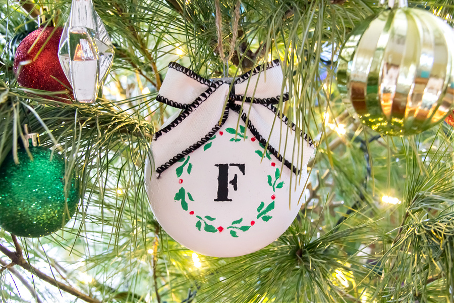 personalized christmas ornament diy