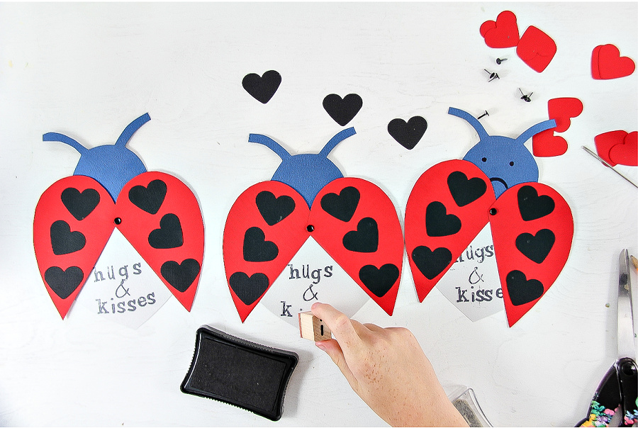 grouchy ladybug valentines day cards for kids to make