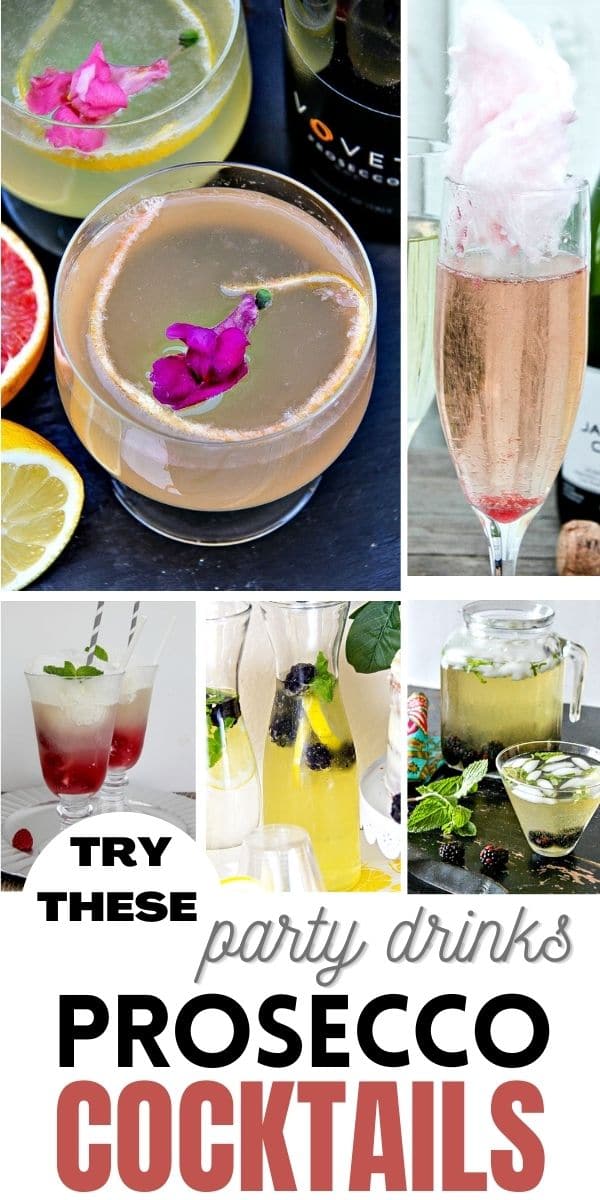 prosecco cocktails pinterest