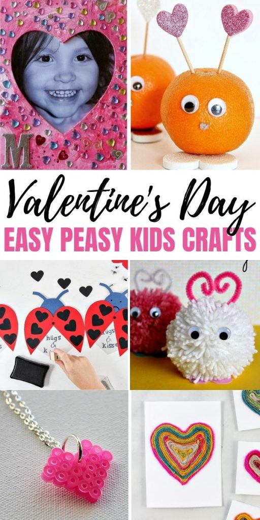 valentine's day crafts for kids pinterest