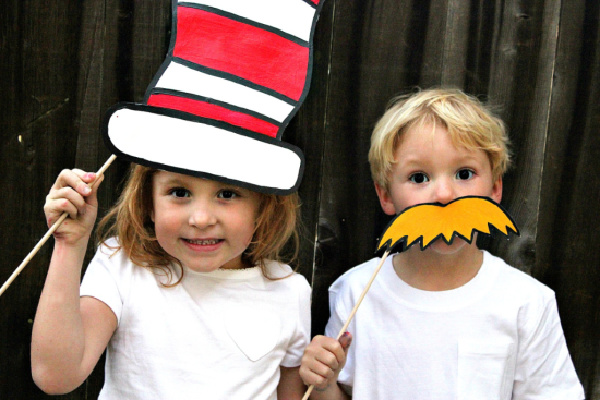 dr seuss photo props