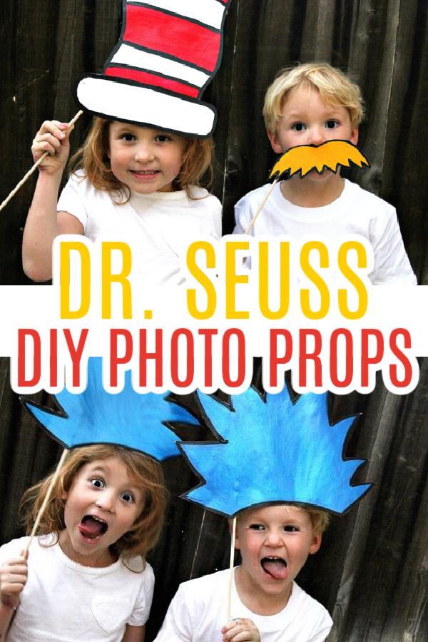 dr seuss photo props pinterest