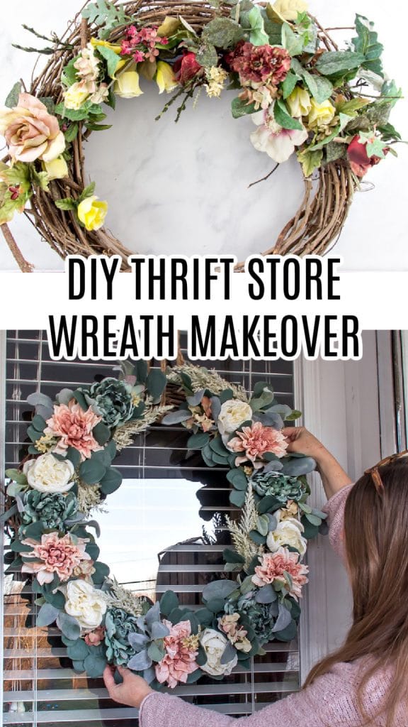 diy floral wreath pinterest